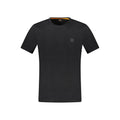 Hugo Boss Black Cotton Men T-Shirt