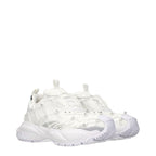 Versace White Fabric Sneakers
