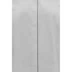 Brunello Cucinelli White Cotton Dress Shirt