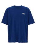 The North Face Blue Cotton T-Shirt
