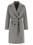 Max Mara Gray Cashmere Coat
