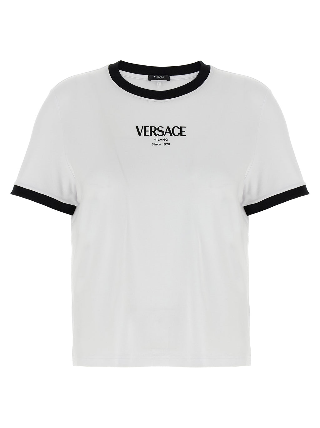 Versace Bicolor Viscose T-Shirt