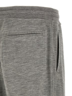 Brunello Cucinelli Gray Cashmere Joggers (Workout Pants)
