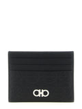 Ferragamo Black Calfskin Cardholder