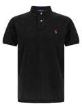 Polo Ralph Lauren Black Cotton Polo Shirt