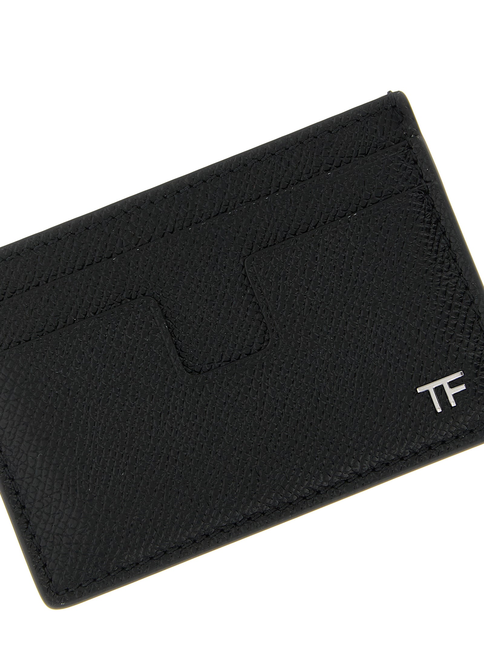 Tom Ford Black Calfskin Cardholder