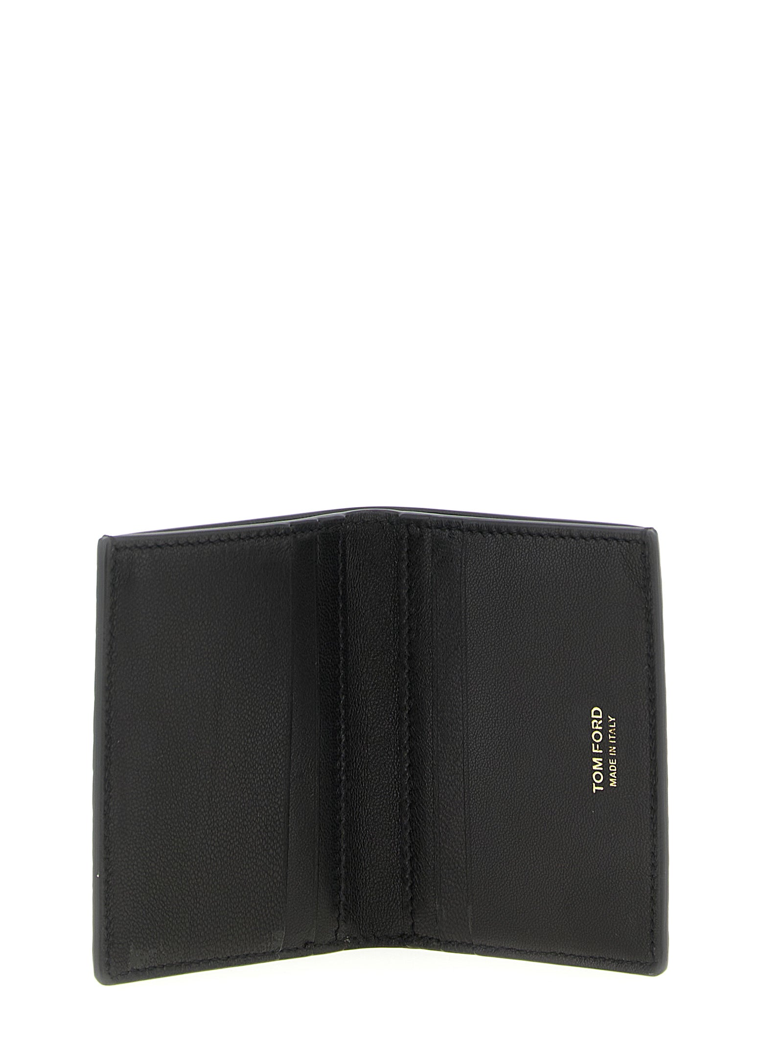 Tom Ford Black Calfskin Cardholder