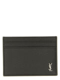 Saint Laurent Brown Calfskin Cardholder