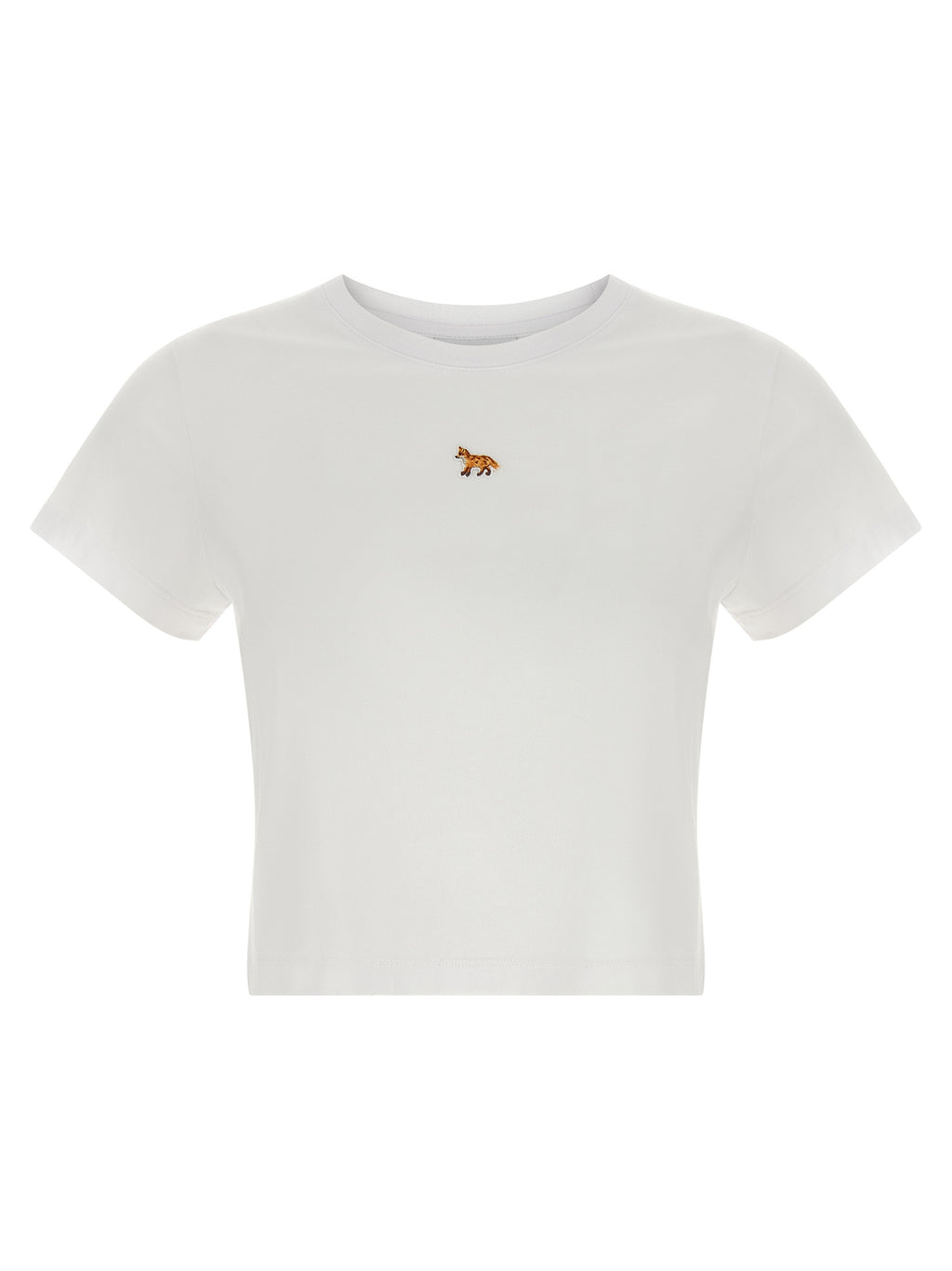 Maison Kitsuné White Cotton T-Shirt
