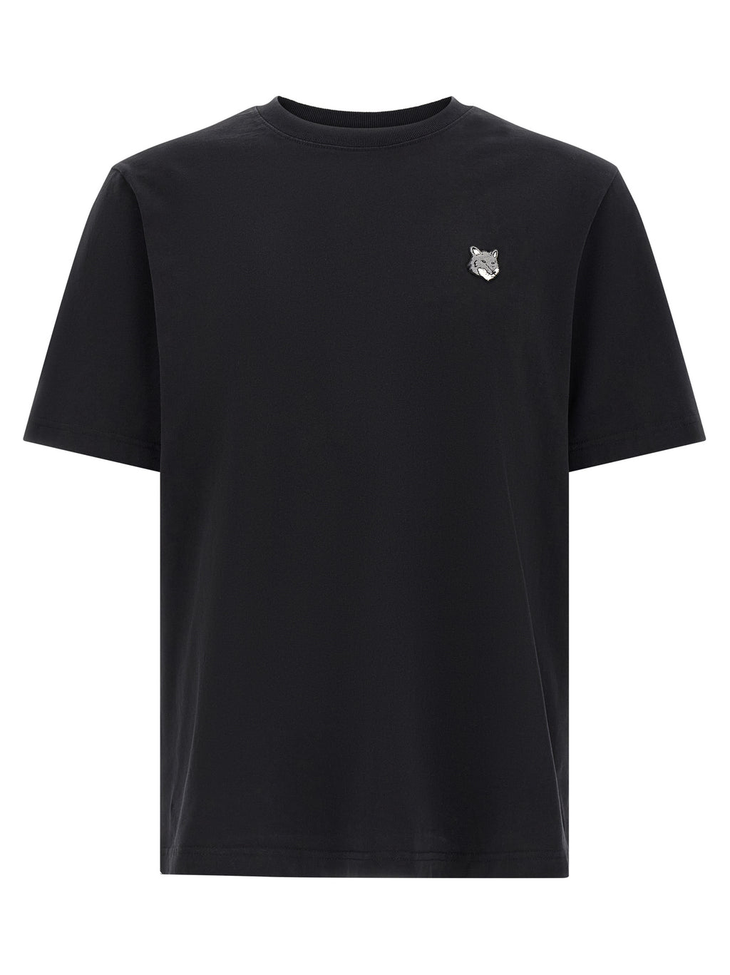 Maison Kitsuné Black Cotton T-Shirt