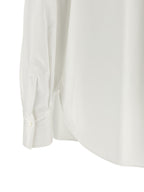 Brunello Cucinelli White Cotton Blouse