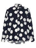 Jacquemus Blue Cotton Blouse