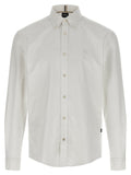 Hugo Boss White Cotton Blouse