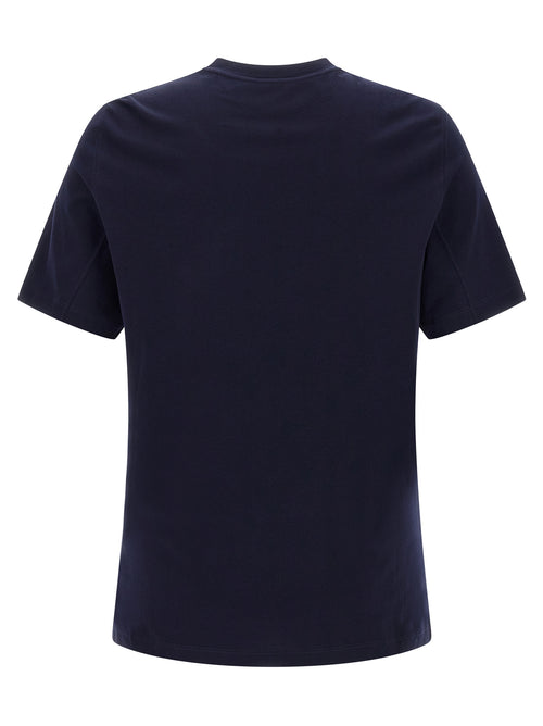 Brunello Cucinelli Blue Cotton T-Shirt