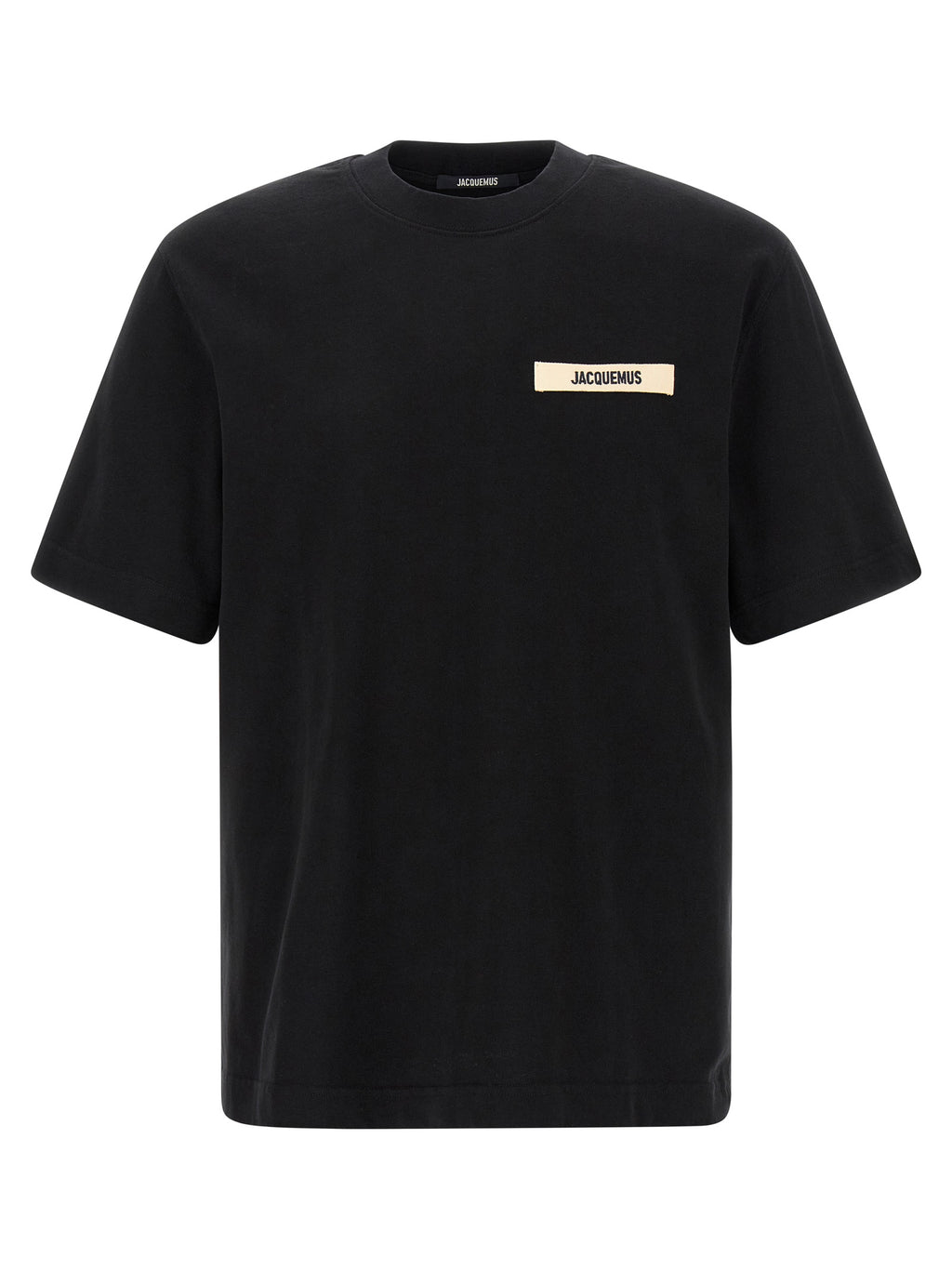 Jacquemus Black Cotton T-Shirt