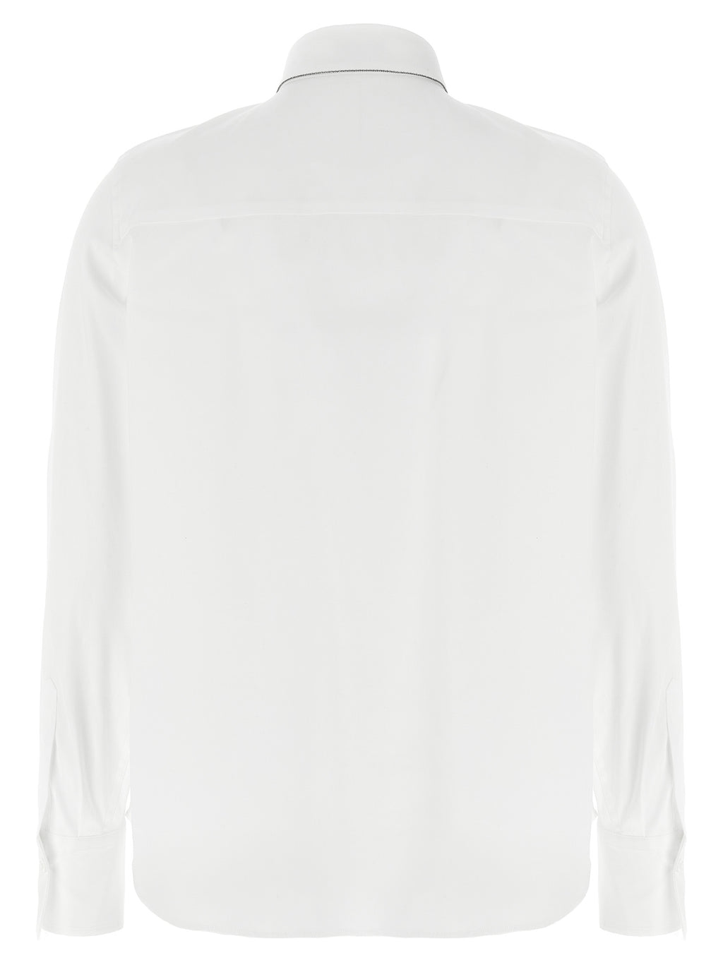 Brunello Cucinelli White Cotton Blouse