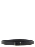 Tom Ford Black Calfskin Thin Belt