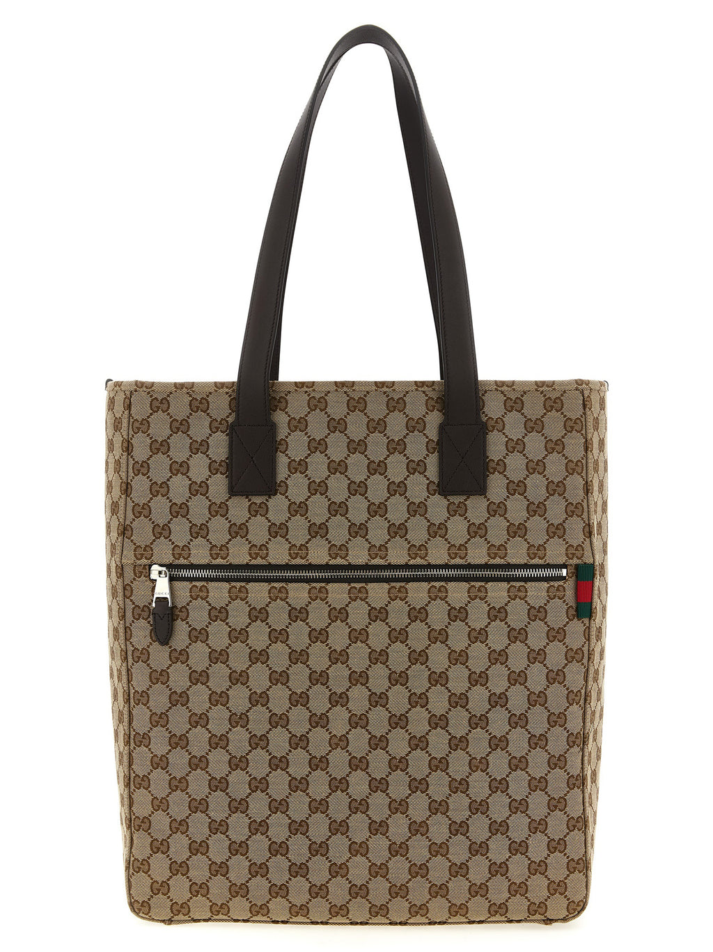 Gucci Brown Polyester Shoulder Bag