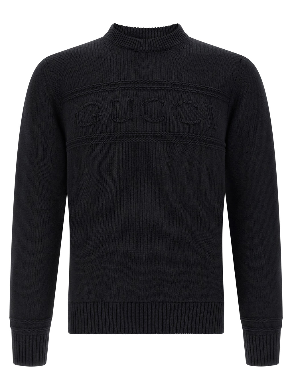 Gucci Black Cotton Cardigan