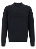 Gucci Blue Cotton Cardigan