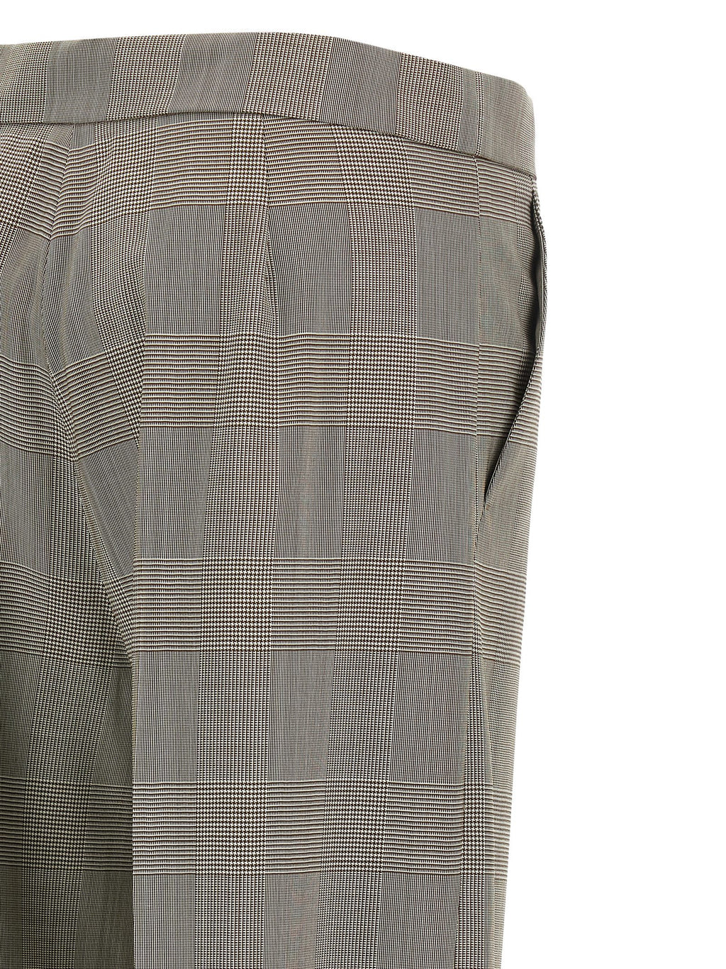 Max Mara Gray Wool Dress Pants