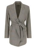 Max Mara Gray Wool Blazer