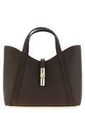 Furla Brown Calfskin Tote Bag