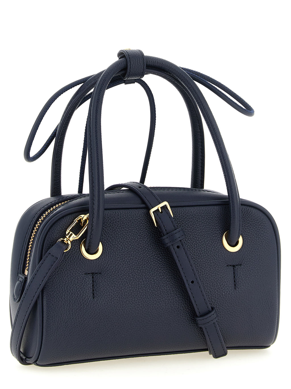 Furla Blue Calfskin Handbag