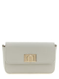 Furla Gray Calfskin Crossbody Bag