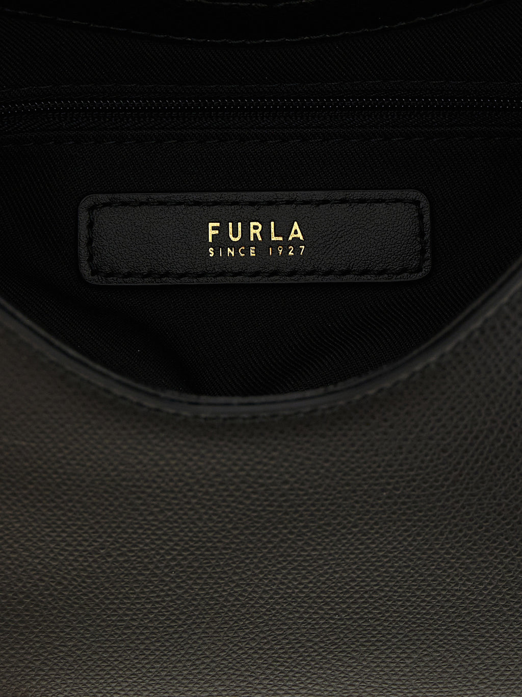 Furla Black Calfskin Handbag
