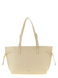 Furla White Calfskin Tote Bag