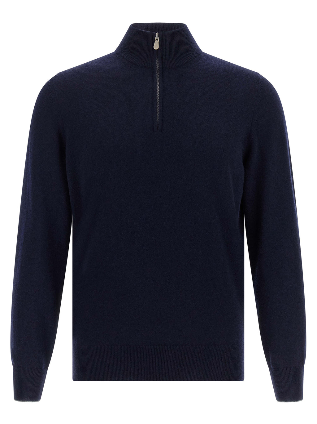 Brunello Cucinelli Blue Cashmere Cardigan
