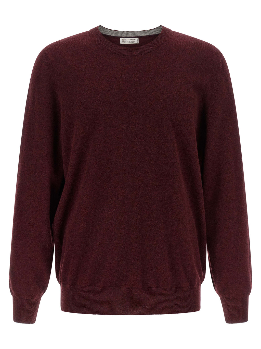 Brunello Cucinelli Bordeaux Cashmere Cardigan