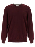 Brunello Cucinelli Bordeaux Cashmere Cardigan