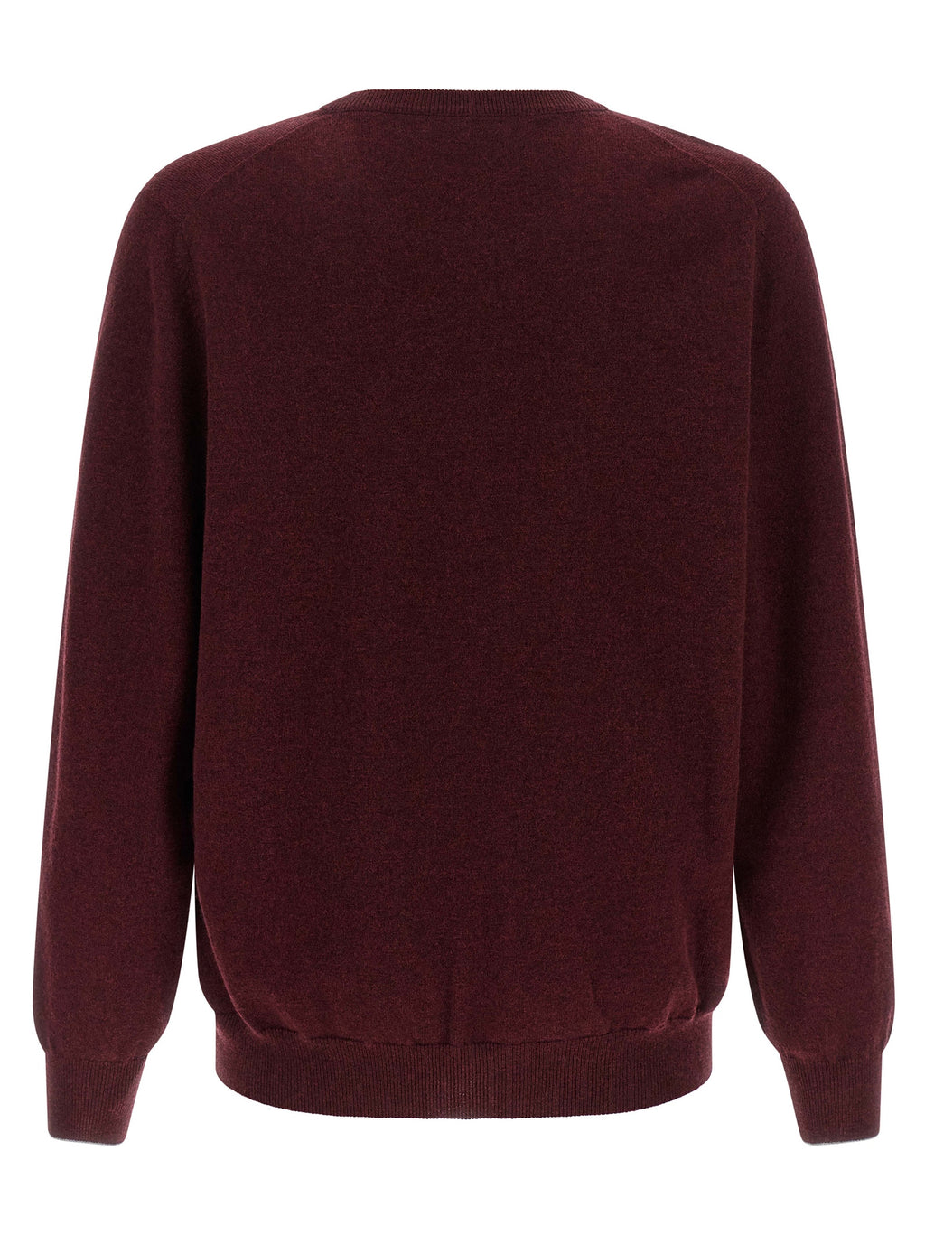 Brunello Cucinelli Bordeaux Cashmere Cardigan