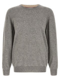 Brunello Cucinelli Gray Cashmere Cardigan