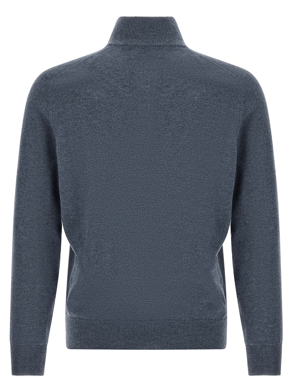 Brunello Cucinelli Blue Cashmere Cardigan