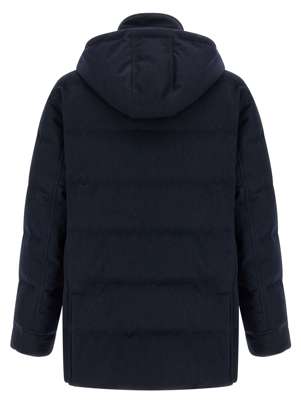Brunello Cucinelli Blue Wool Parka