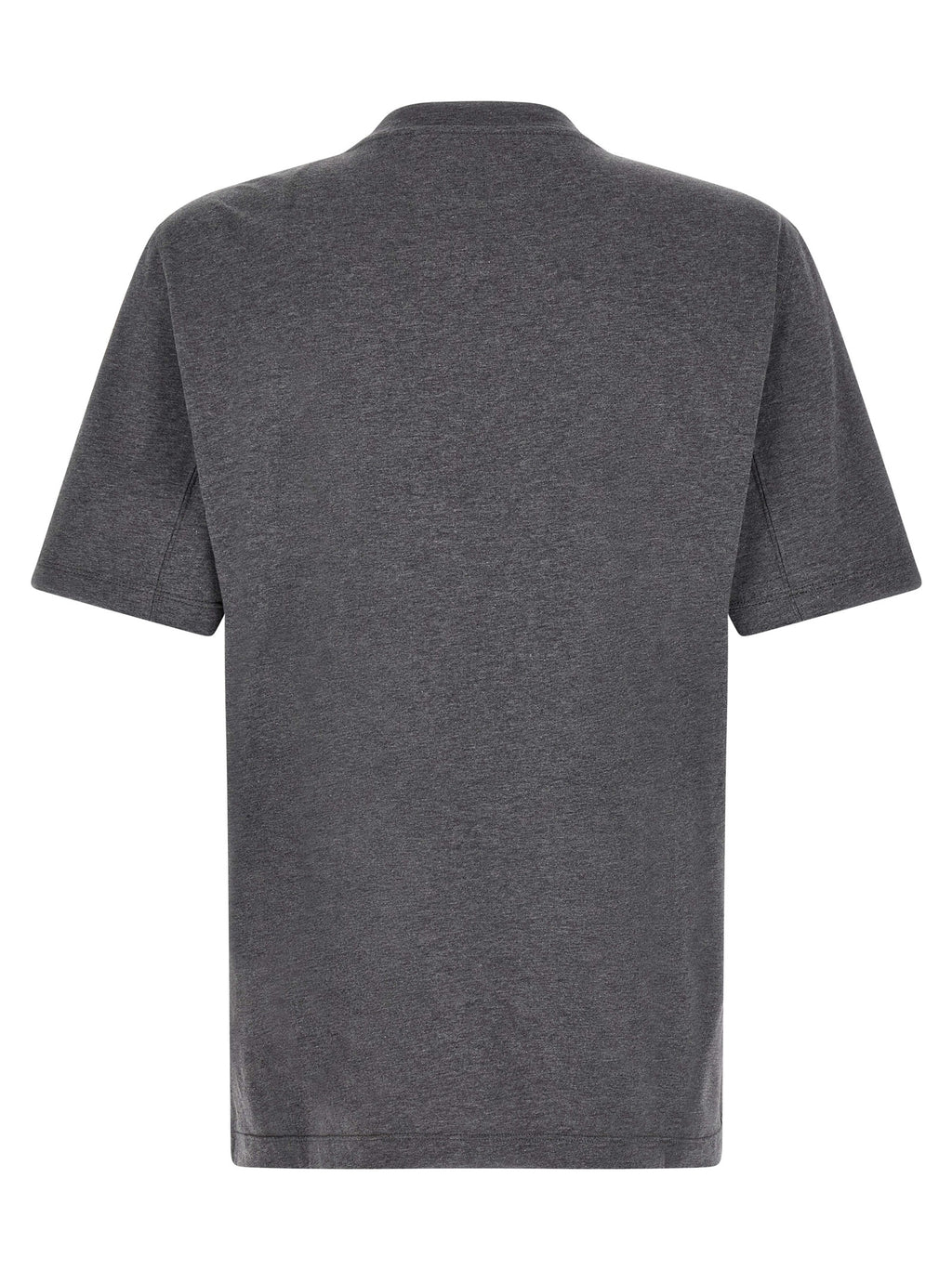 Brunello Cucinelli Gray Cotton T-Shirt