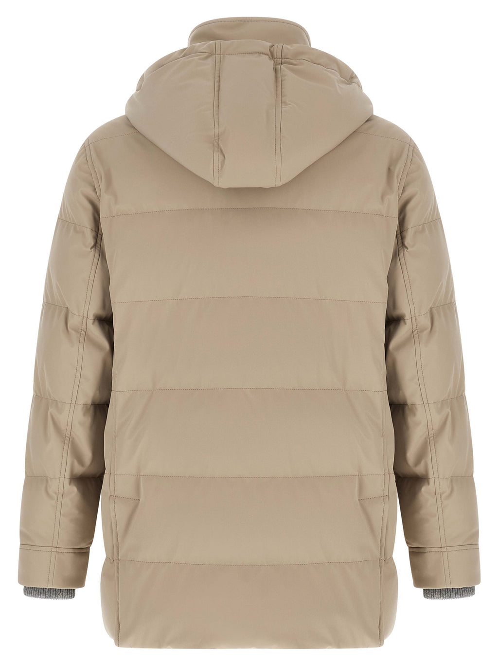 Brunello Cucinelli Beige Polyamide Parka
