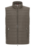 Brunello Cucinelli Bicolor Polyester Sleeveless Jacket