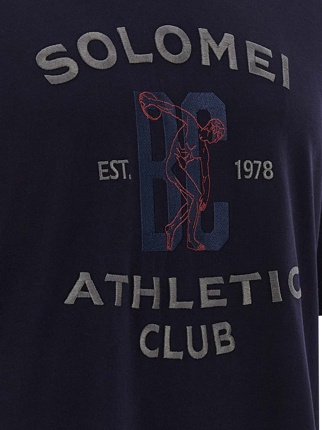 Brunello Cucinelli Blue Cotton T-Shirt