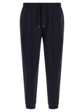Brunello Cucinelli Blue Cotton Joggers (Workout Pants)