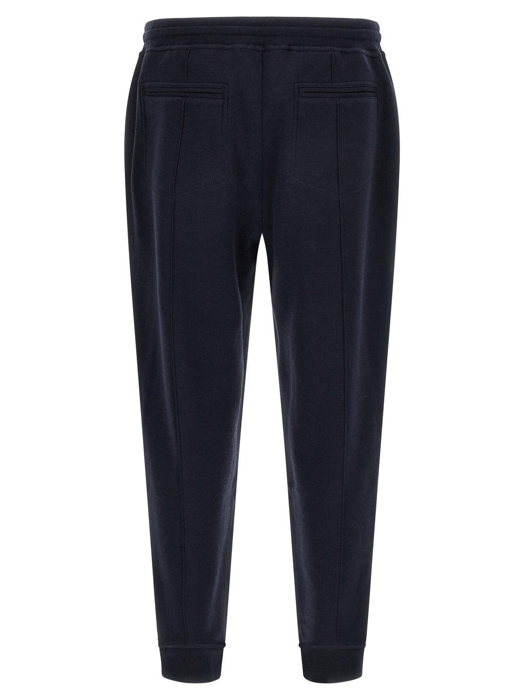 Brunello Cucinelli Blue Cotton Joggers (Workout Pants)