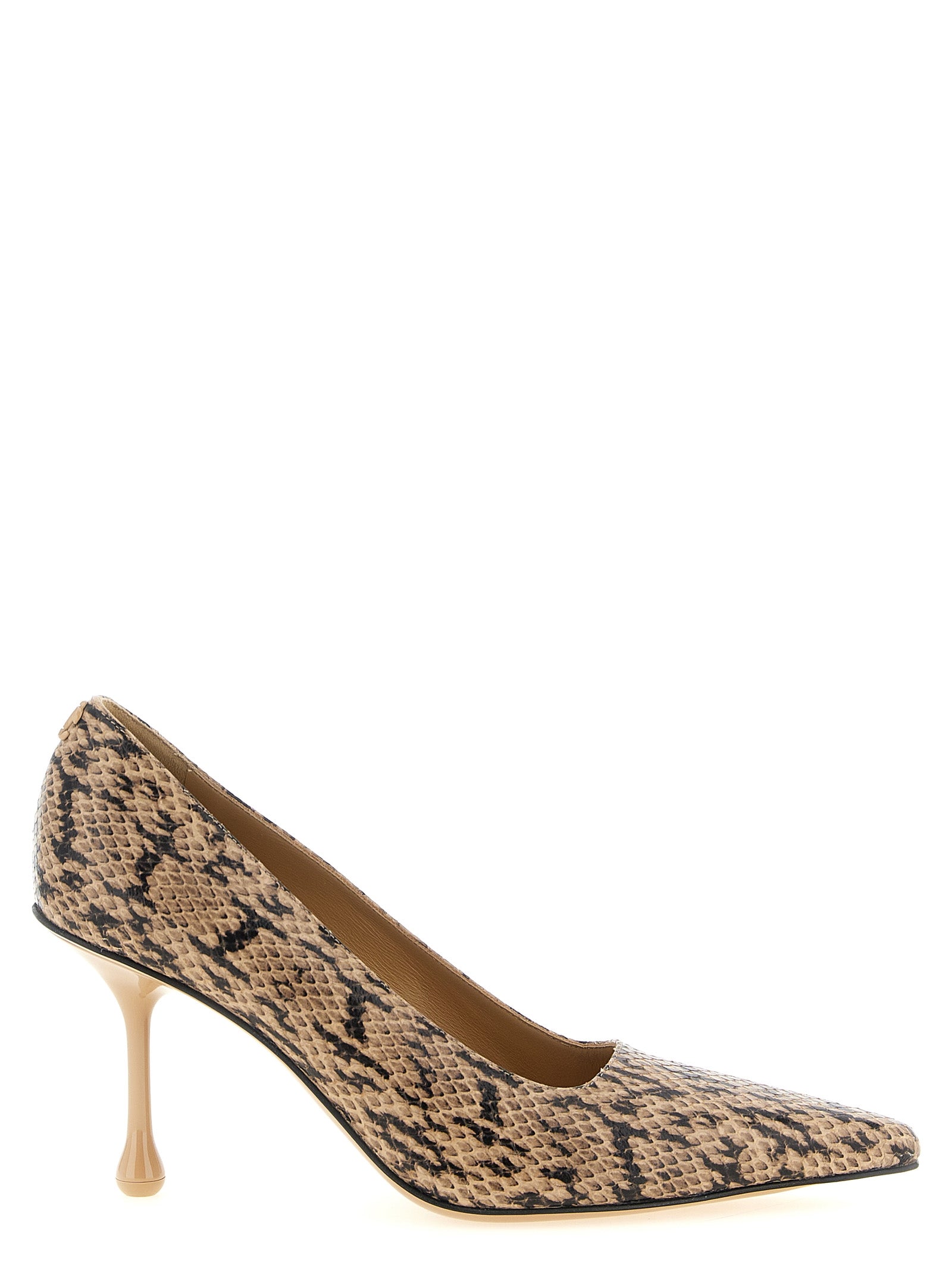 Jimmy Choo Brown Leather High Heel Pumps