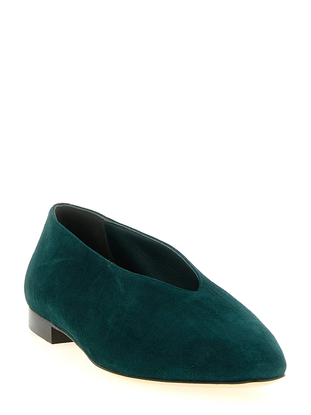 Jimmy Choo Bicolor Leather Ballet Flats