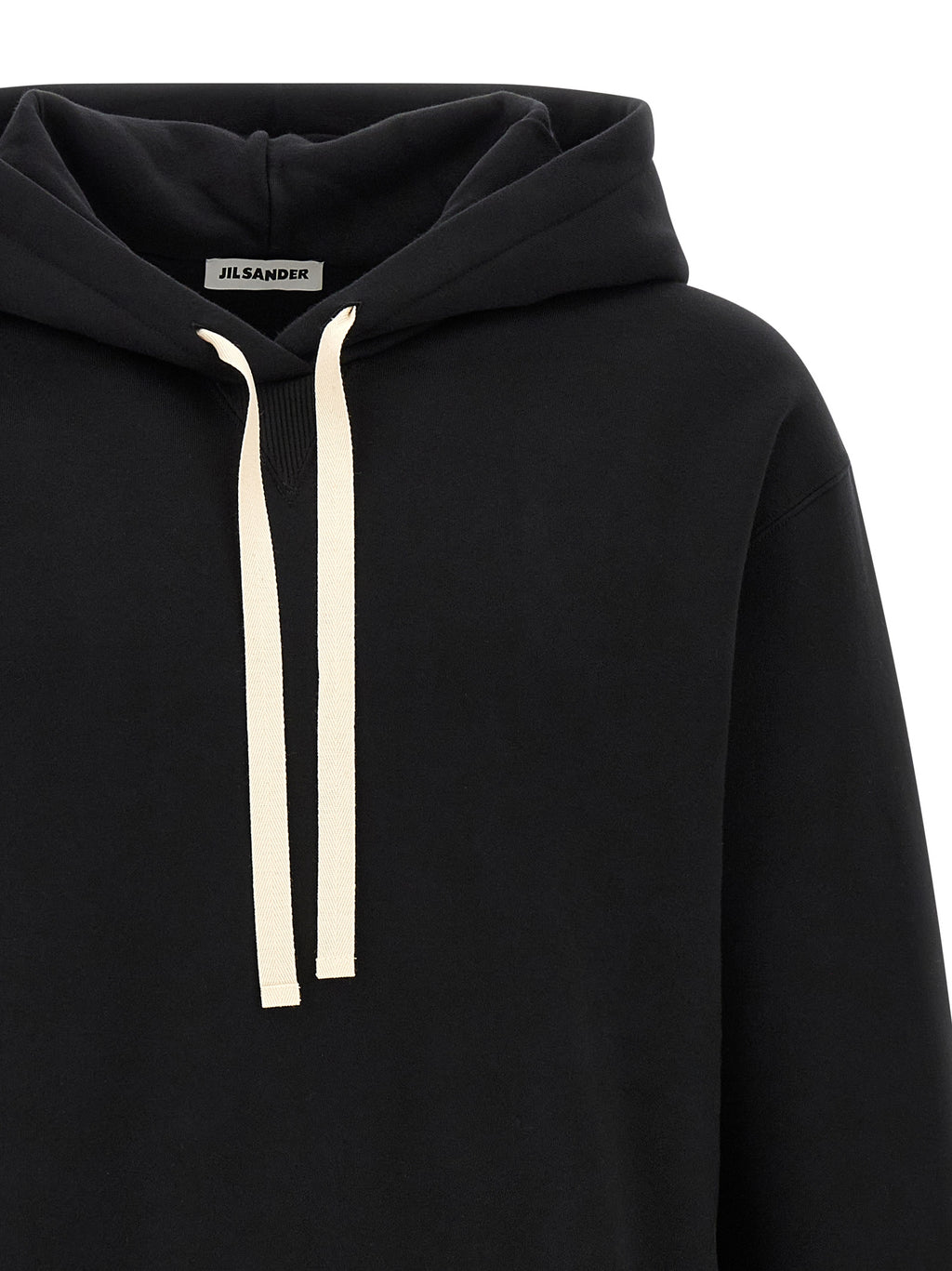 Jil Sander Black Cotton Sweatshirt