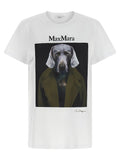 Max Mara White Cotton T-Shirt