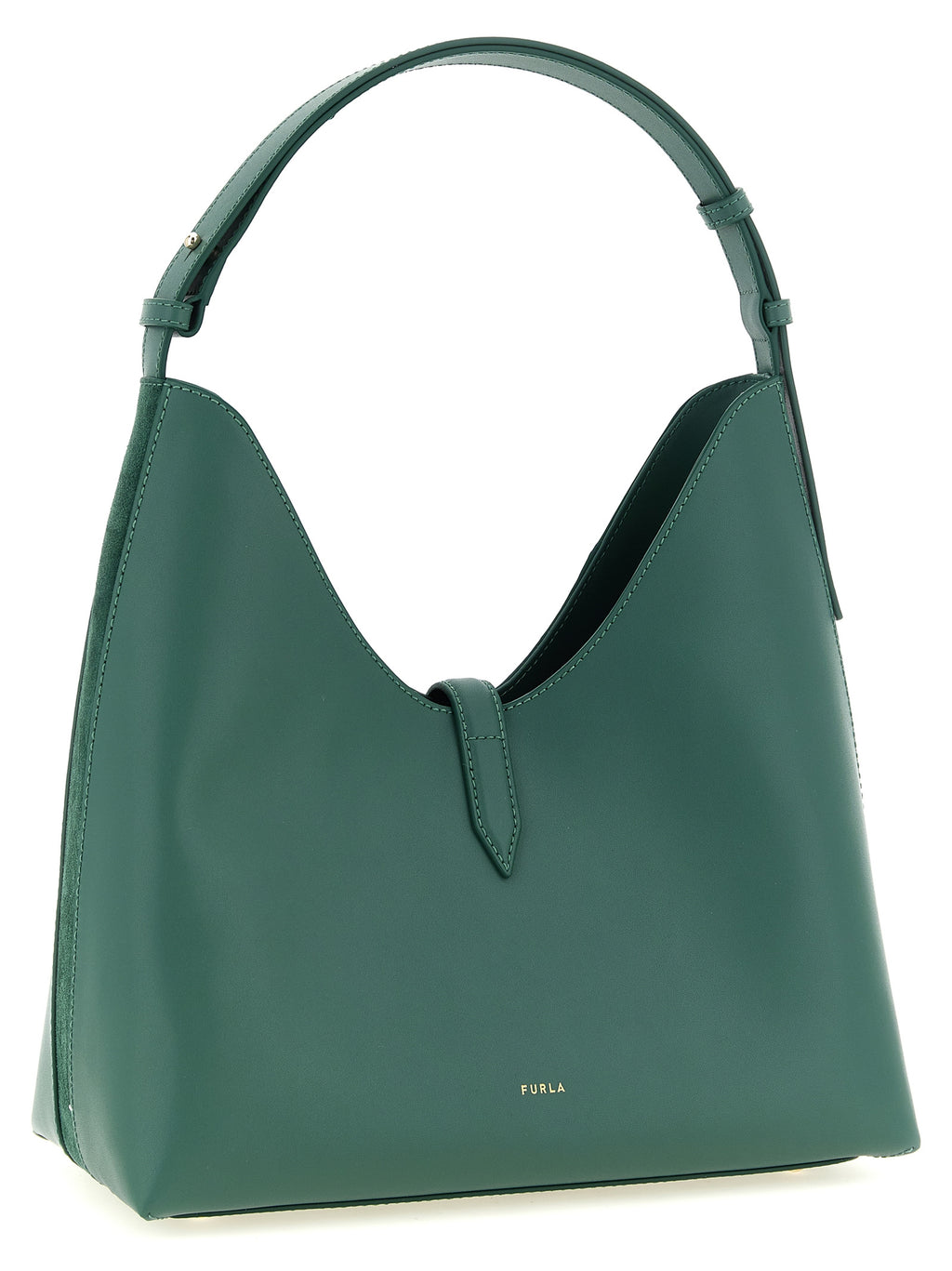 Furla Bicolor Calfskin Shoulder Bag
