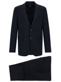 Hugo Boss Blue Virgin Wool Two-Piece Suit